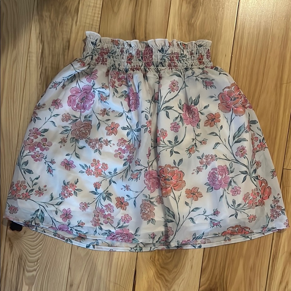 Saltwater Luxe Floral Skirt XS